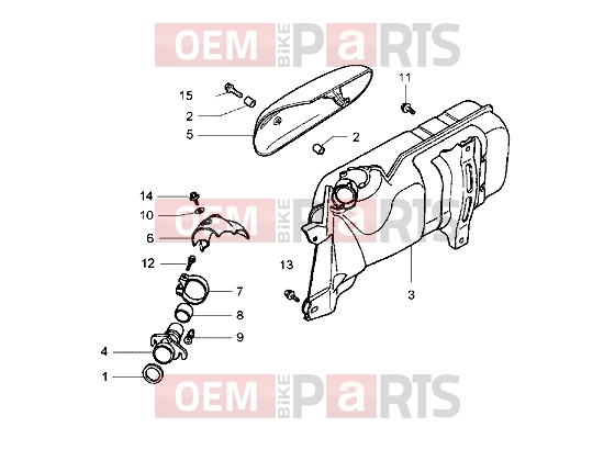 PIAGGIO Engine » Silencer