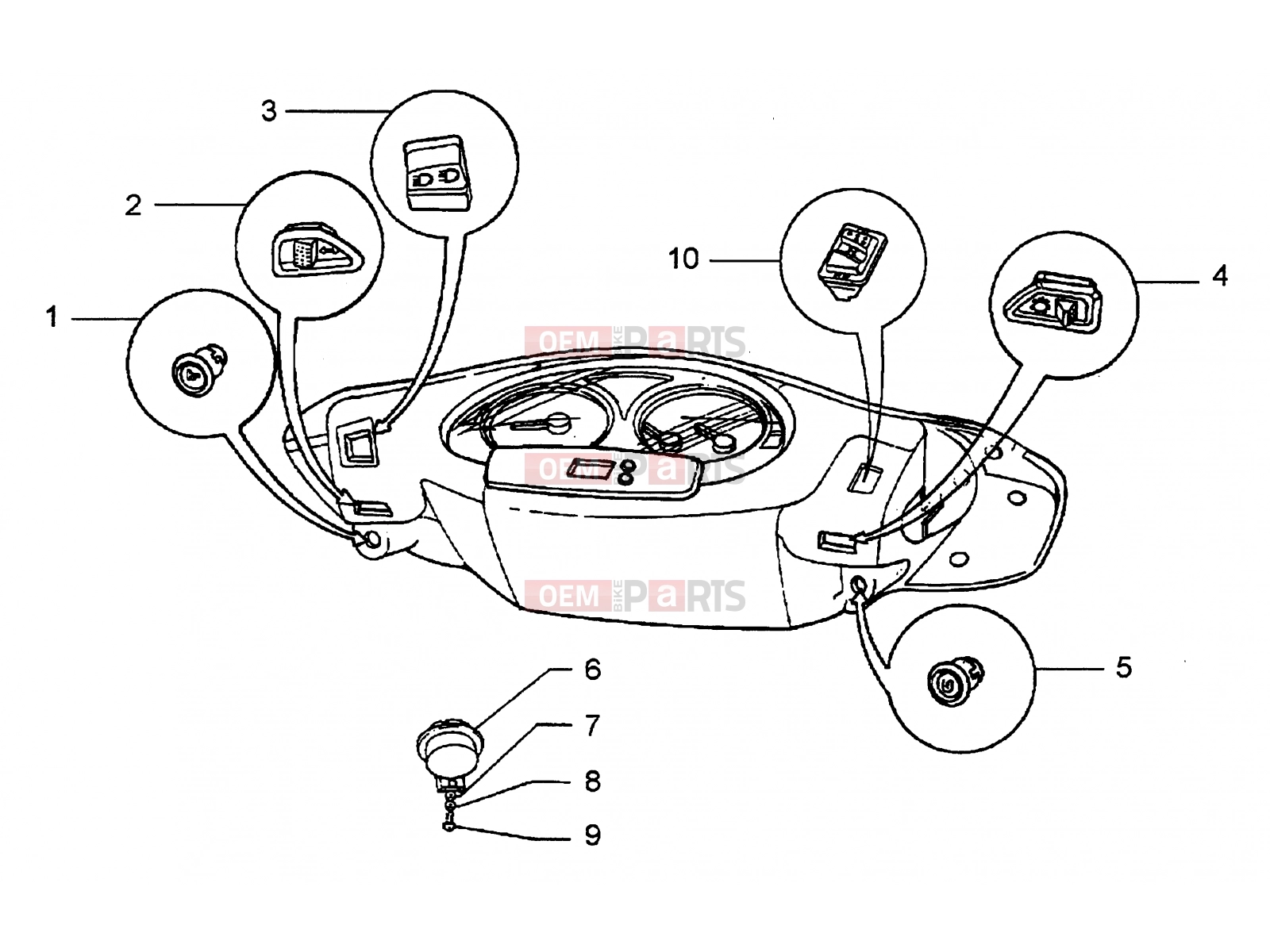 PIAGGIO Electrical system » Electrical systems
