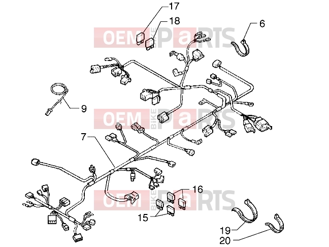 PIAGGIO Electrical system » Electrical devices