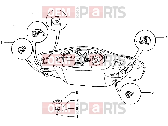 PIAGGIO bowdenek » electrical devices