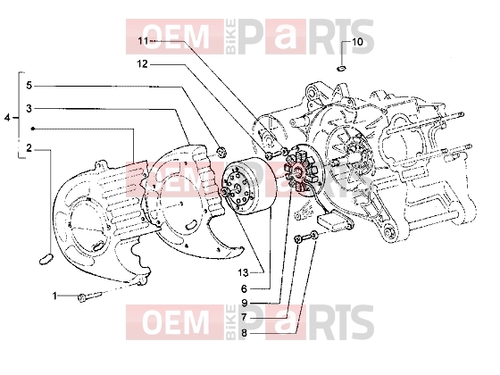 PIAGGIO Engine » Flywheel magneto