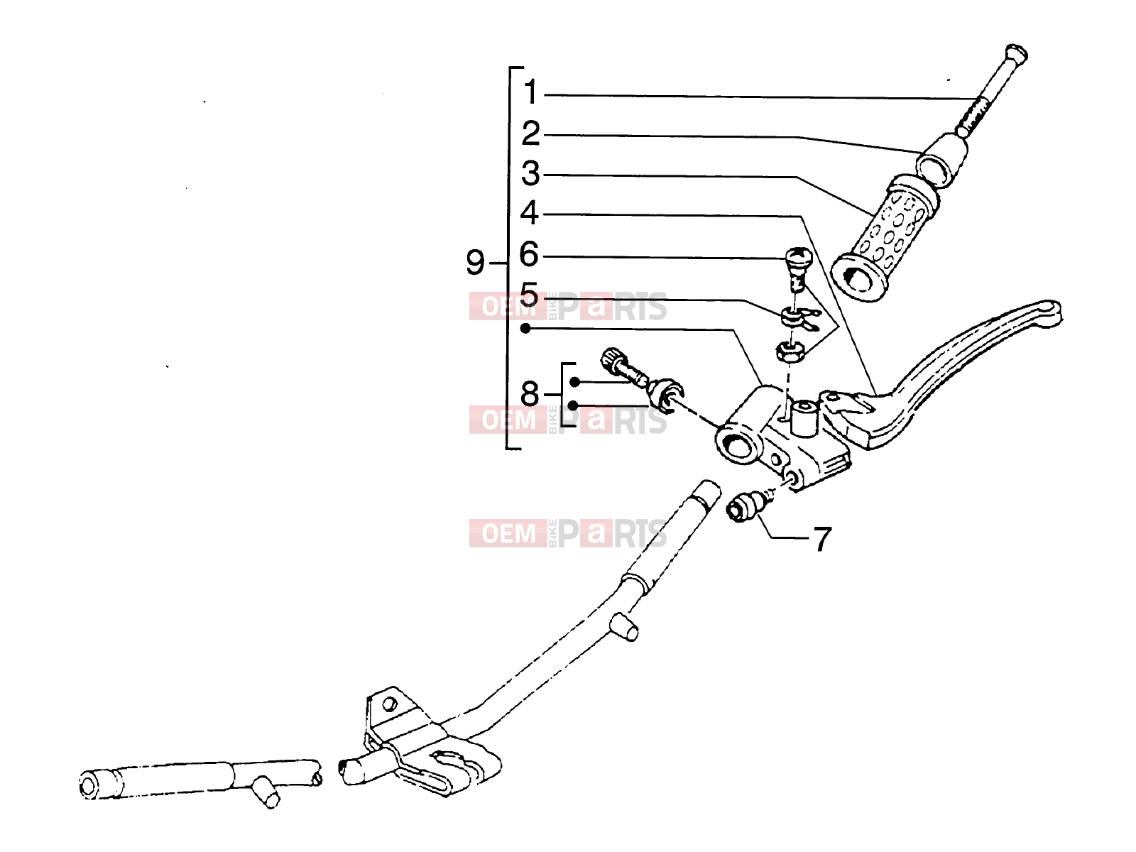 PIAGGIO Handlebar - Controls » Electrical systems
