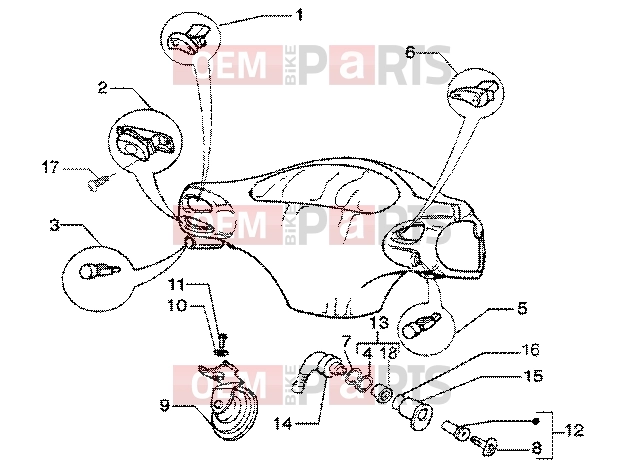 PIAGGIO Electrical system » Electrical device