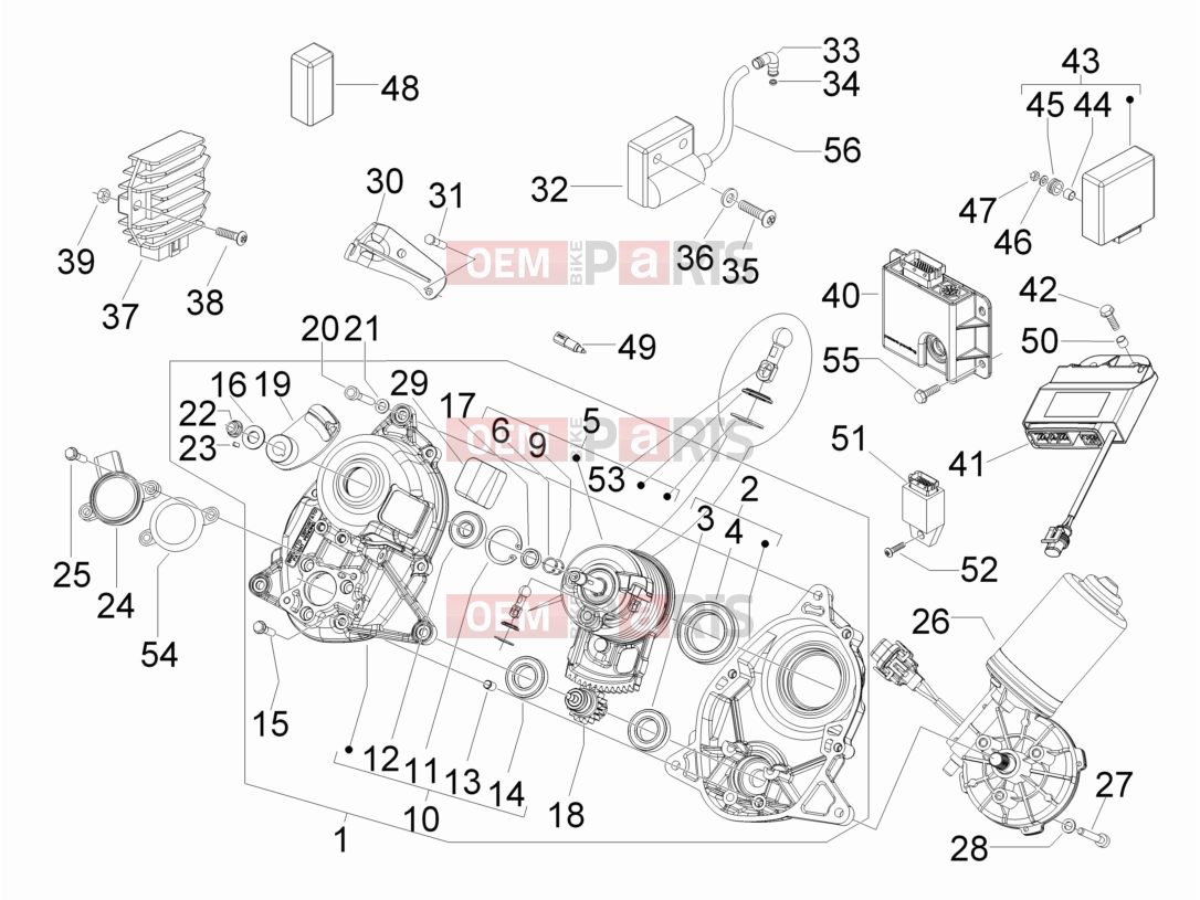 PIAGGIO MP3 125 Electrical system » Voltage Regulators - Electronic Control Units (ecu) - H.T. Coil