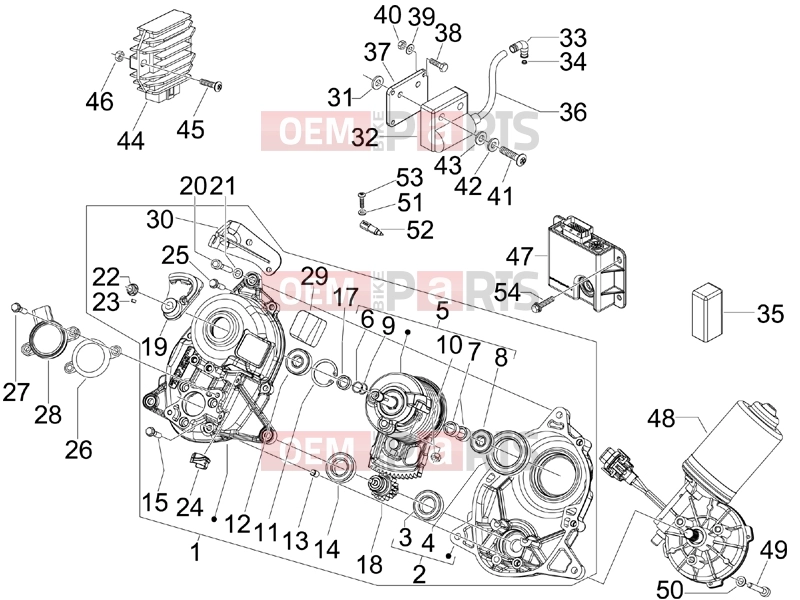 PIAGGIO MP3 400 ie Electrical system » Voltage Regulators - Electronic Control Units (ecu) - H.T. Coil