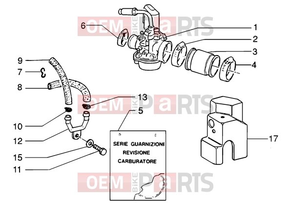 PIAGGIO Engine » Carburettor