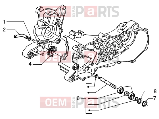 PIAGGIO Engine » Water pump