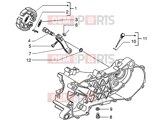 PIAGGIO Engine » Brake caliper