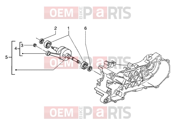 PIAGGIO Engine » Crankshaft
