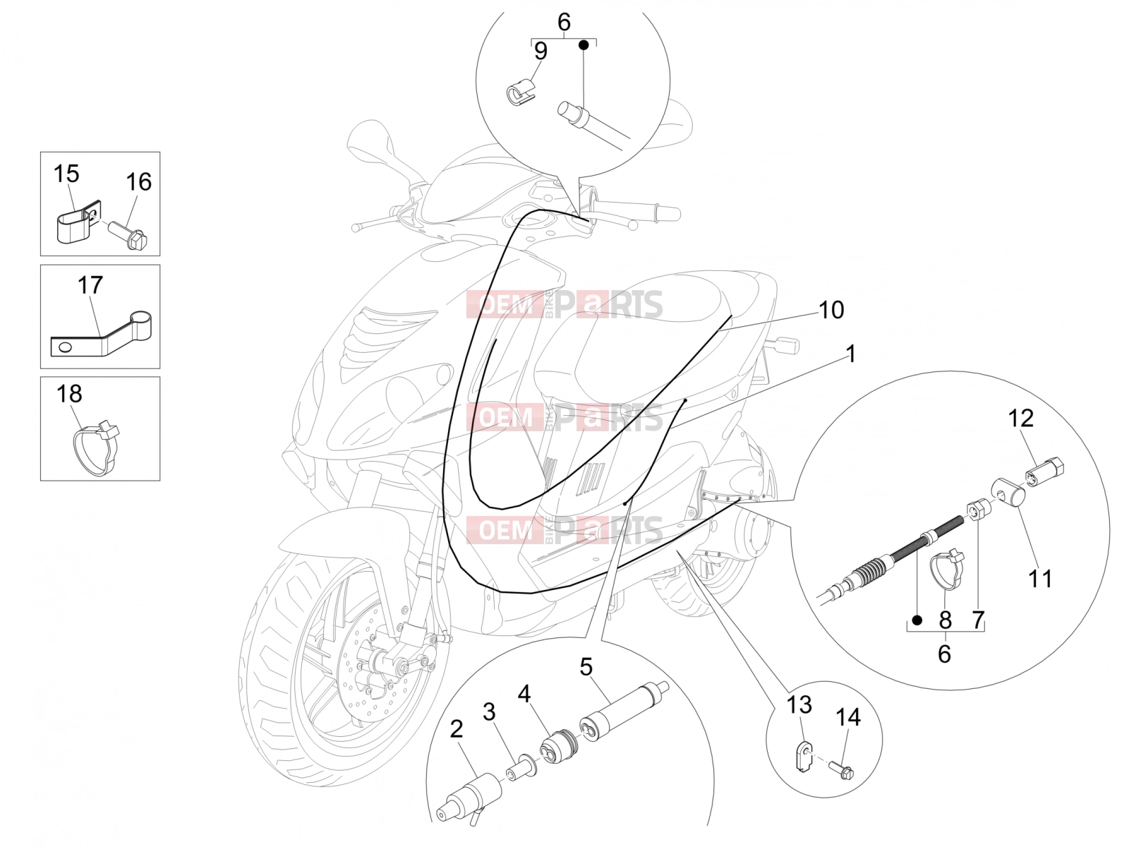 PIAGGIO NRG Power DT Braking system - Transmissions » Transmissions
