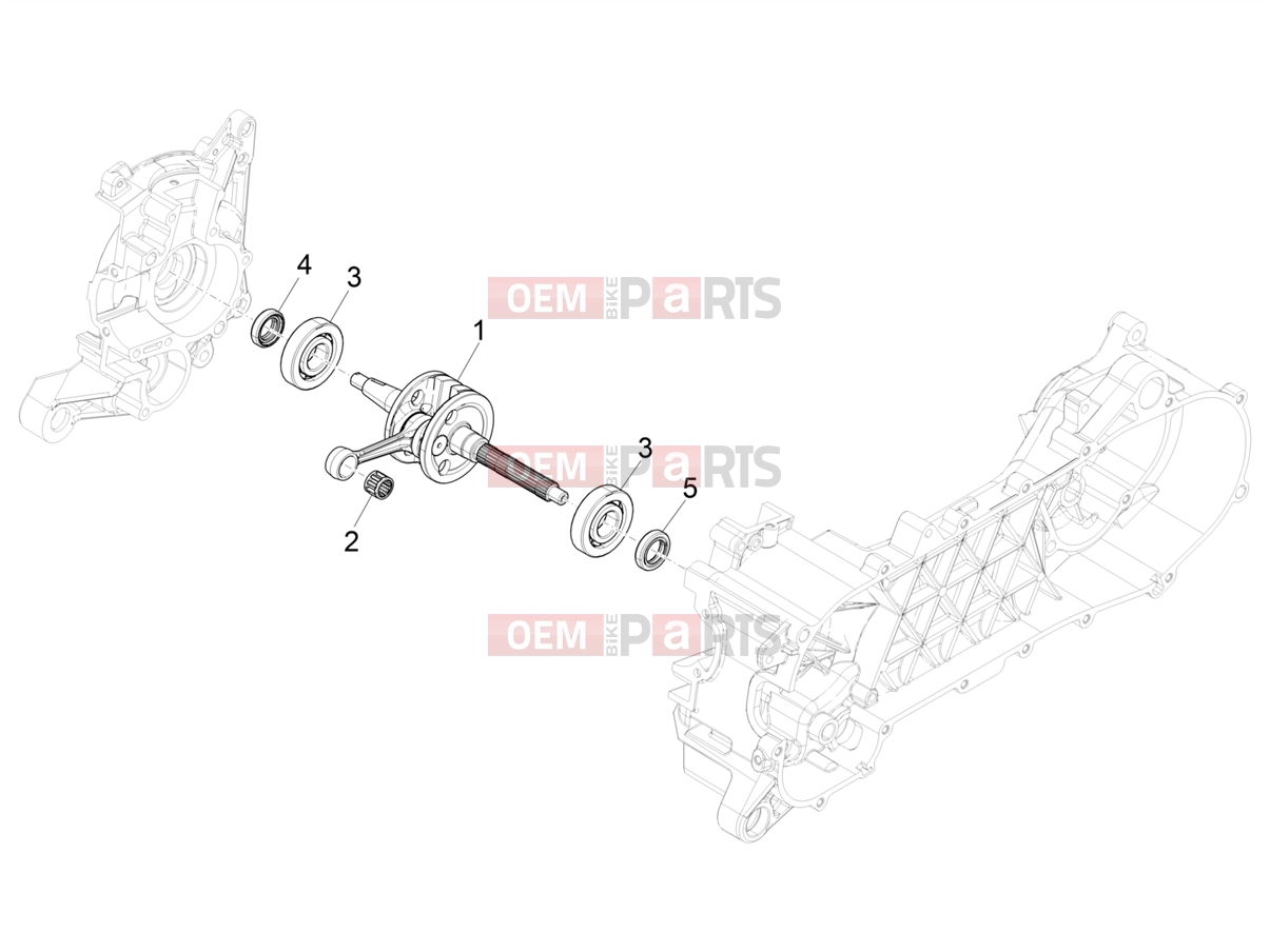 PIAGGIO NRG Power DD Engine » Crankshaft