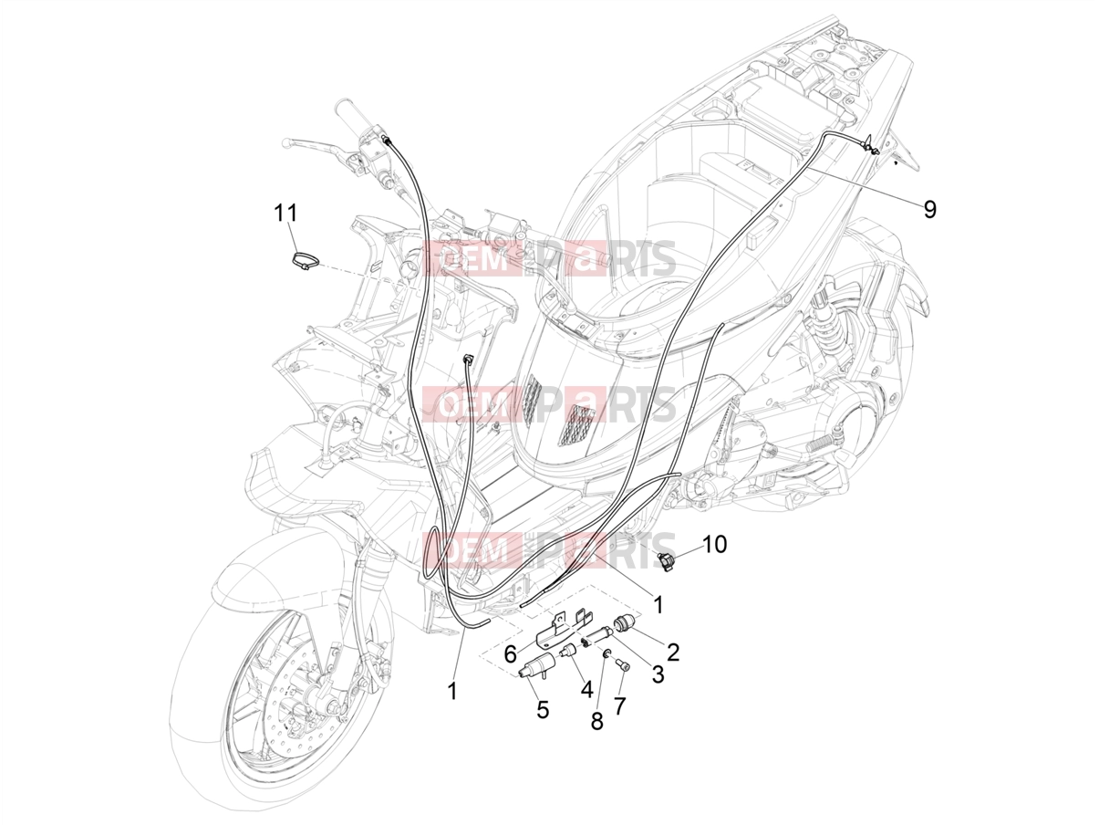 PIAGGIO NRG Power DD Braking system - Transmissions » Transmissions