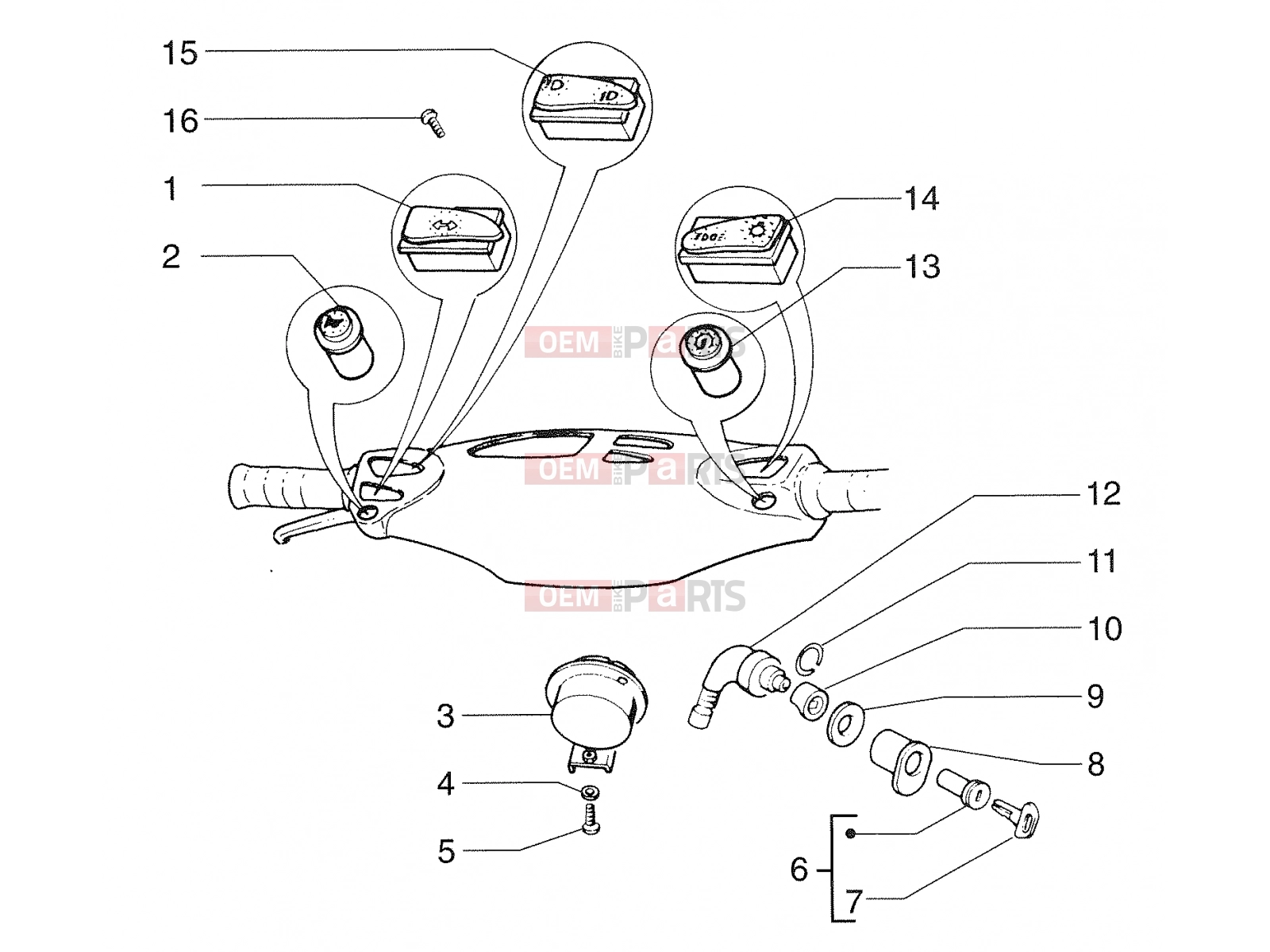 PIAGGIO Electrical system » Electrical systems
