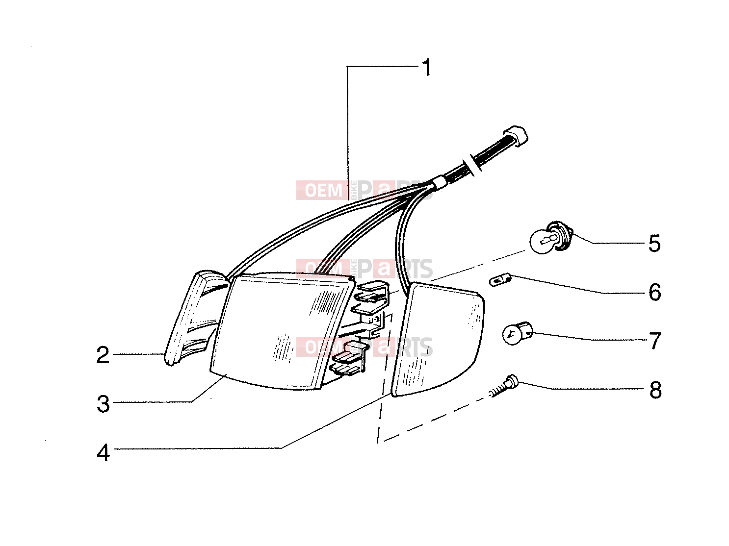 PIAGGIO Electrical system » Lights