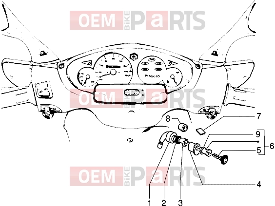 PIAGGIO Electrical system » Electrical devices