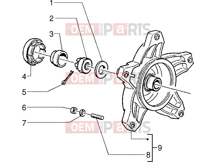 PIAGGIO Engine » Flywheel magneto