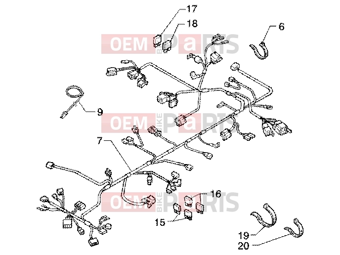 PIAGGIO Electrical system » Electrical device