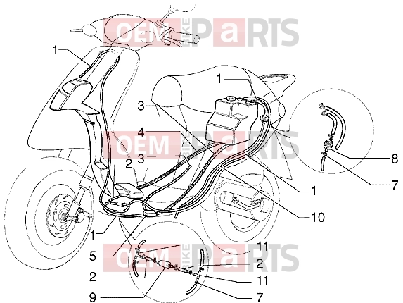 PIAGGIO Chassis » Fuel system