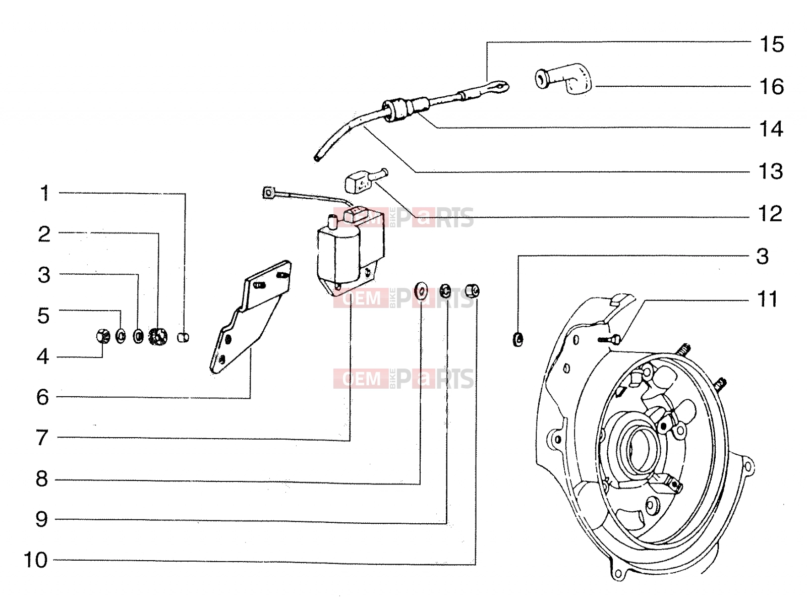 PIAGGIO Engine » Electrical systeme