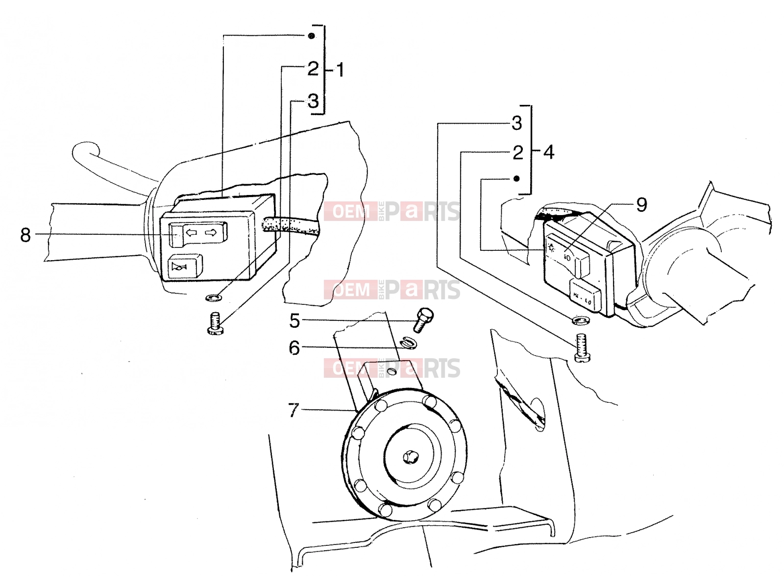 PIAGGIO Electrical system » Electrical systems