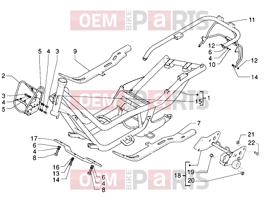 PIAGGIO Chassis » Frame