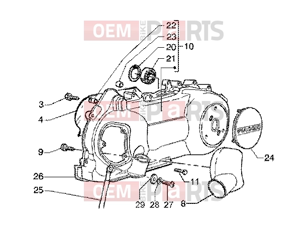 PIAGGIO Engine » Crankcase cooling