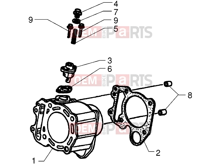 PIAGGIO Engine » Cylinder