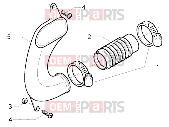 PIAGGIO Engine » Belt cooling tube