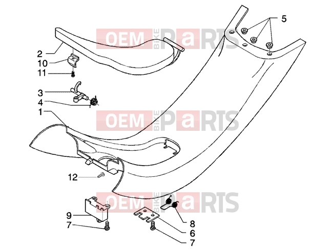 PIAGGIO Chassis » Central Part