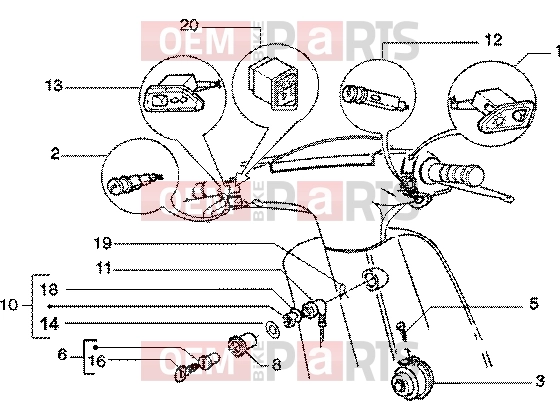 PIAGGIO Electrical system » Electrical device