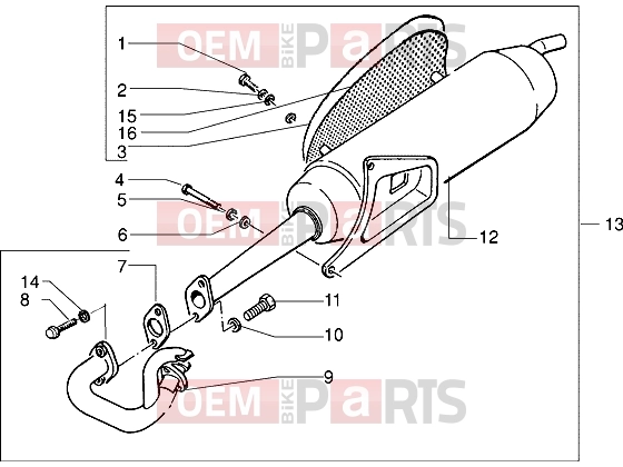 PIAGGIO Engine » catalytic silencer
