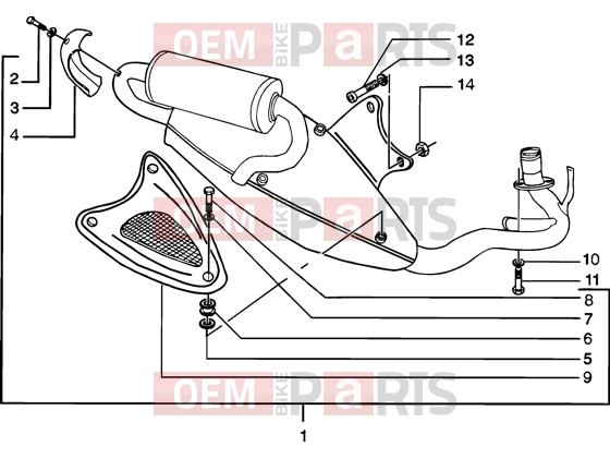 PIAGGIO Engine » catalytic silencer
