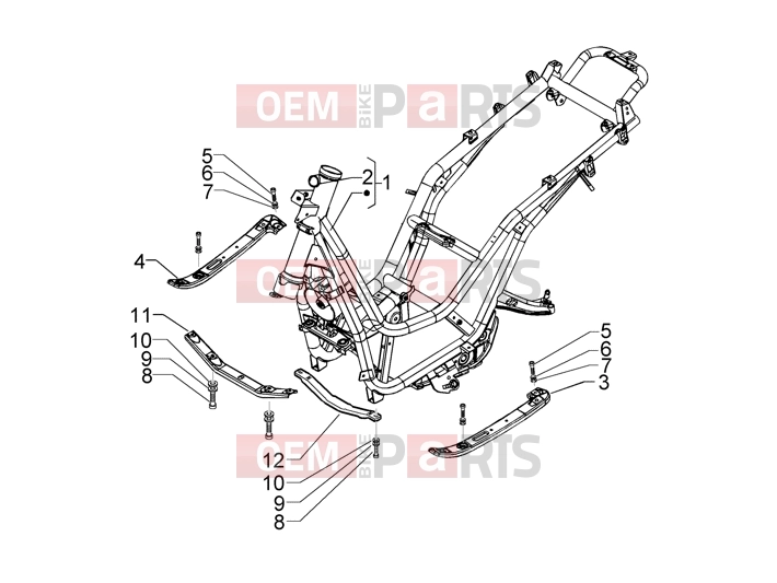 PIAGGIO Chassis » Frame