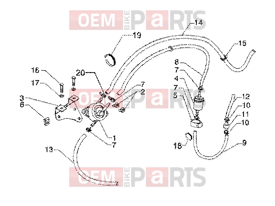 PIAGGIO Chassis » Sipply system