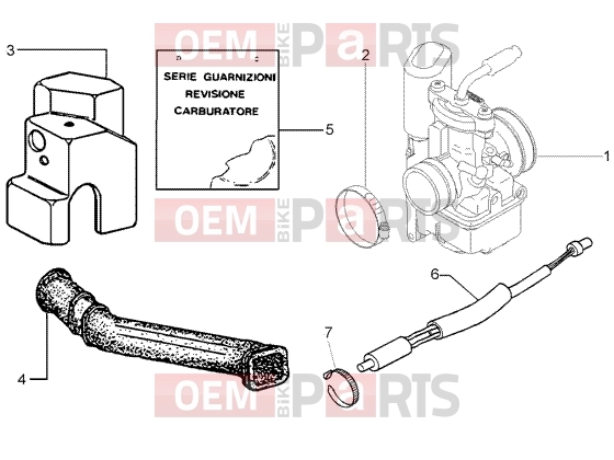 PIAGGIO Engine » Carburettor