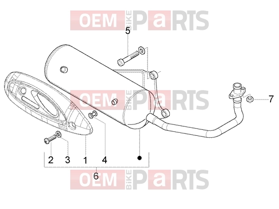 PIAGGIO Engine » Silencer
