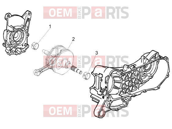 PIAGGIO Engine » Crankshaft