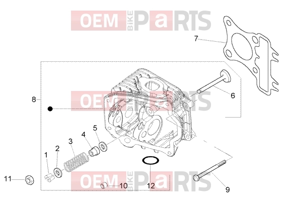 PIAGGIO Engine » Head-valves
