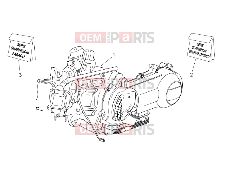 APRILIA Atlantic 300 ENGINE » Engine