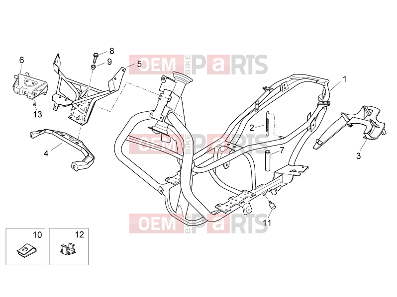 APRILIA Atlantic 300 FRAME » Frame