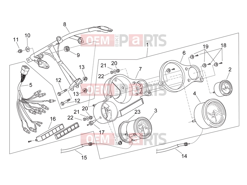 APRILIA RS 50 2T FRAME » Dashboard