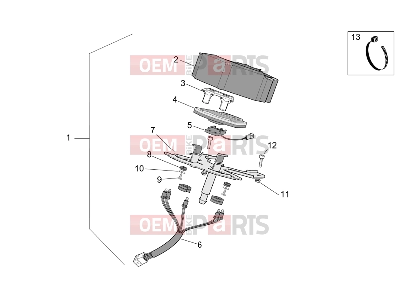 APRILIA MX 50 FRAME » Dashboard