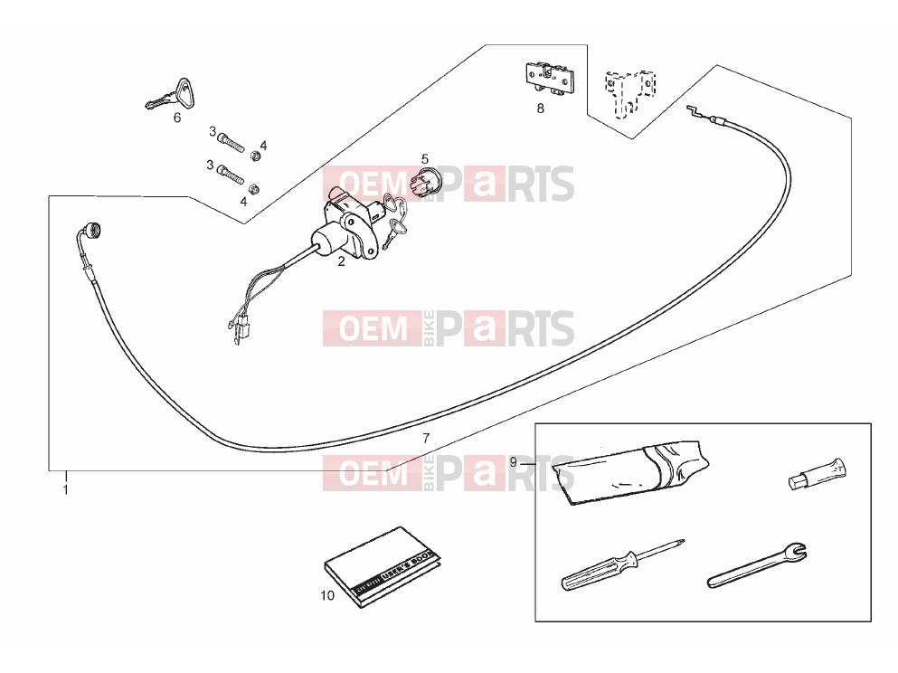 derbi Atlantis 50 4T Tables » Special tools