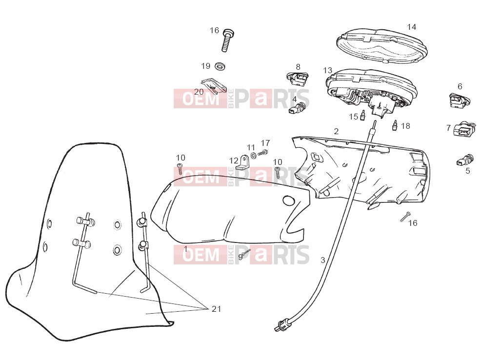 derbi Boulevard 125-150 4T Tables » Instruments
