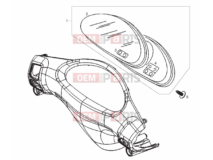 derbi Boulevard 50 2T Tables » Speedometer