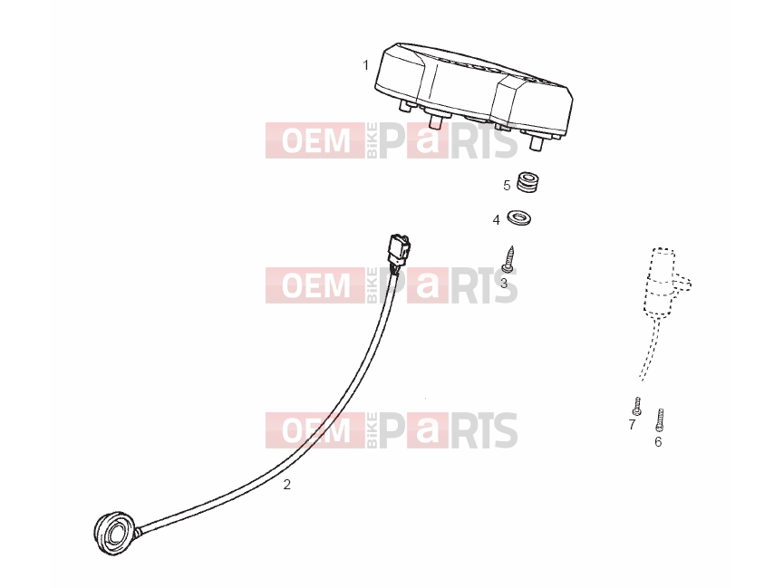 derbi GPR 50 NUDE Tables » Instruments
