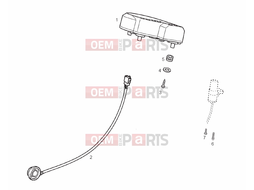 derbi GPR 50 Racing Tables » Instruments