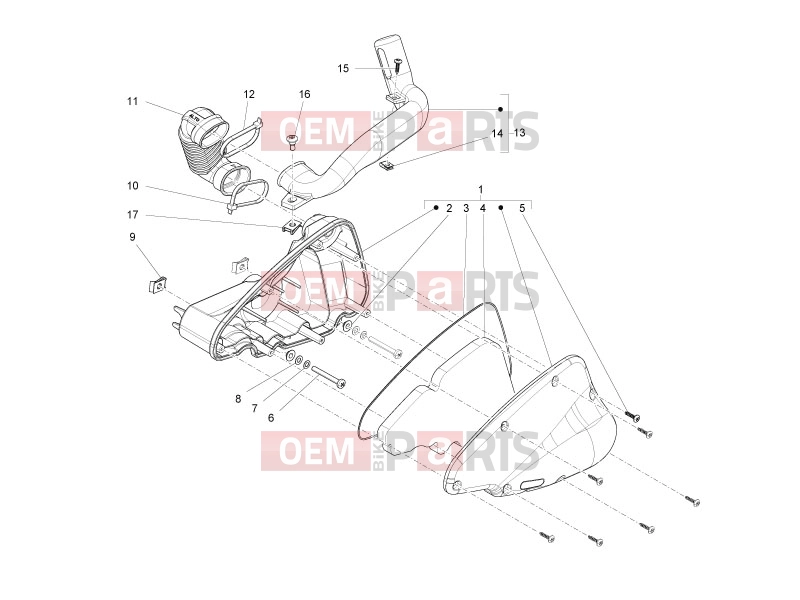 derbi Sonar 150 Engine » Air filter