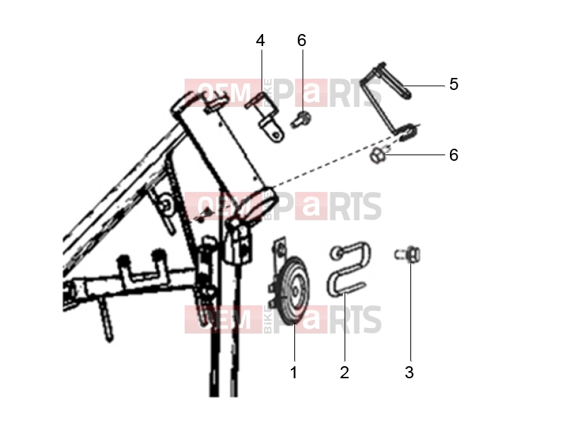 derbi STX 150 Frame » Trumpet