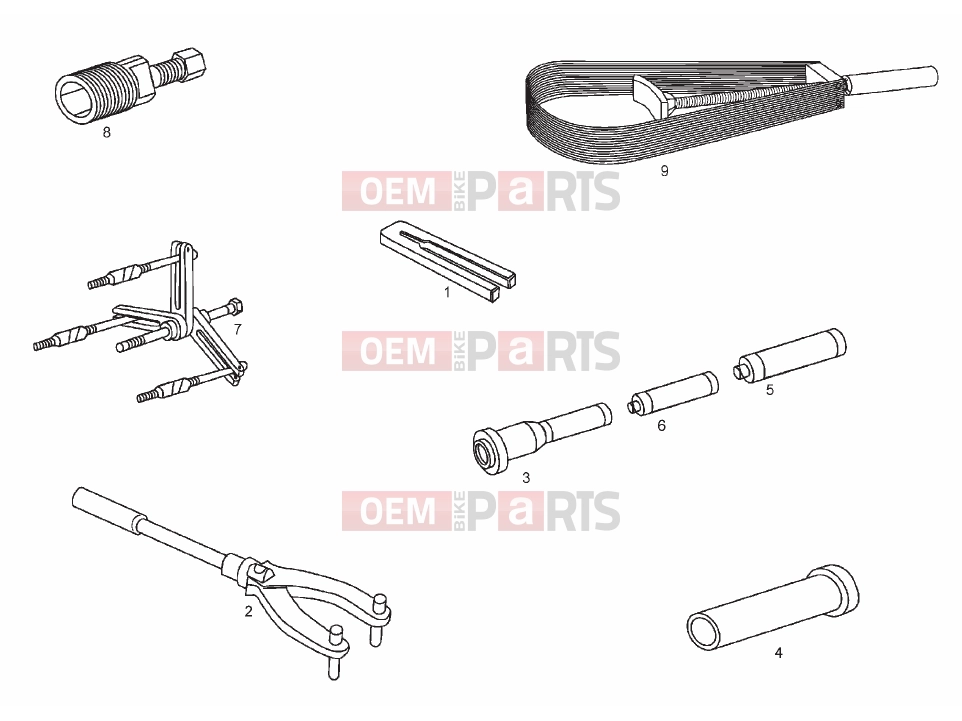 derbi Variant Courier 50 Tables » Accessories